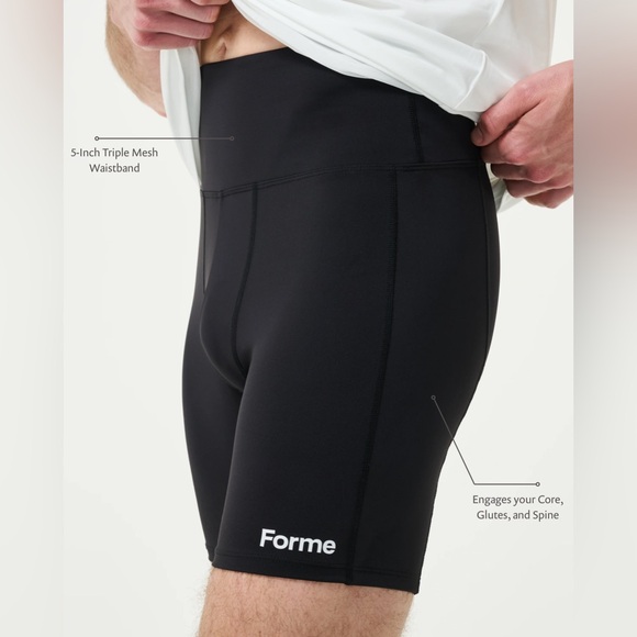 The Forme Ergo Short in Obsidian Black Size XXL - Picture 2 of 10